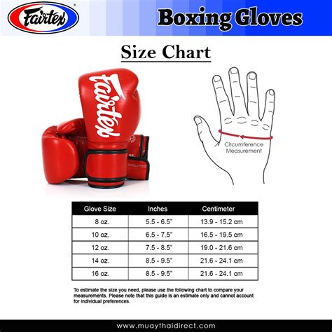 boxing gloves vs muay thai|muay thai glove size chart.